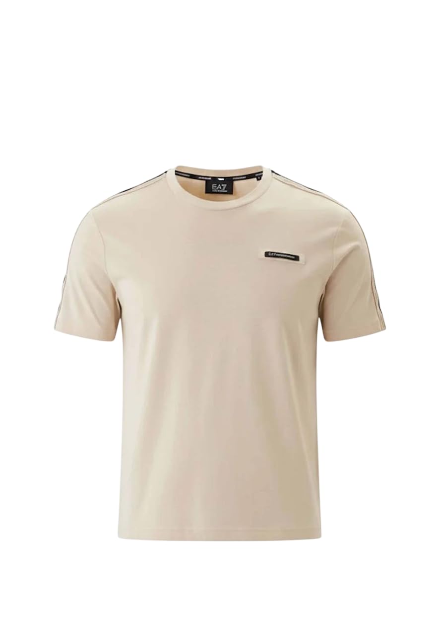 EA7 Emporio Armani T-shirt Uomo girocollo Logo Series in cotone 7M001476AF10375 8033920056347-3XL