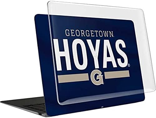 Skinit Case + Skin Compatible with MacBook Air 13in (2020) - Officially Licensed Georgetown Hoyas Stripe Design