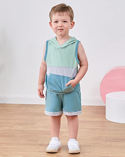 Image of SANMIO Toddler Baby Boys Clothes, Stylish Toddler Baby Boys Outfits Sweatshirt with Jeans Pants Set