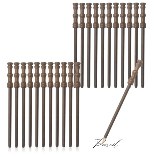 Col-Pary 24 piezas de lápiz de varita, Suministros para fiestas de disfraces para decoración de fiesta de cumpleaños mágic, Halloween, premios escolares,regalo de cumpleaños