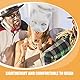 Alipis 1 Satz Plastik Katzenmaske Wasserdicht Weiß Halbe Gesichtsmaske Katzenmasken Zum Dekorieren PVC Tiermaske 4 Stück