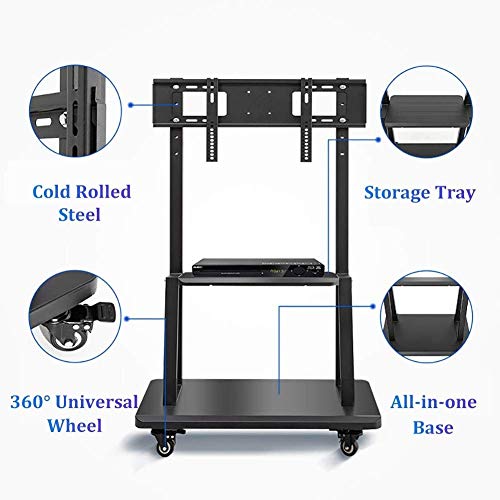 Soporte móvil universal para TV de 32 a 75 pulgadas miniatura 3