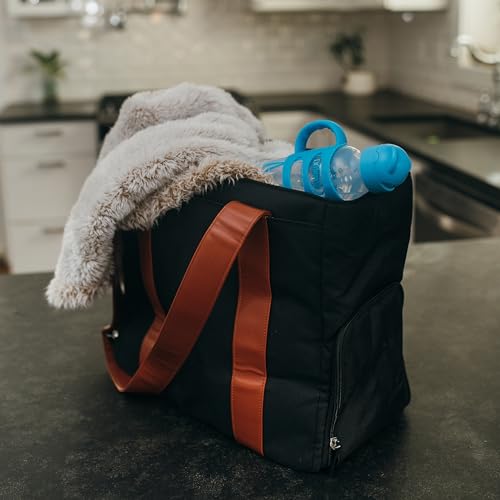 Dr. Brown’s Breast Pump Carryall Tote, Fits Most Electric Breast Pumps, Gray Diaper Bag, Gray Day Bag, Classic Bag Design - image 8