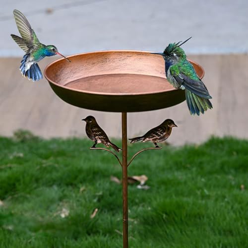Mangeoire à oiseaux en métal résistant aux intempéries pour terrasse - 3