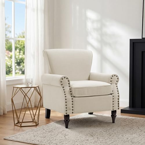 Sillón Plegable Comodo Beige miniatura 1