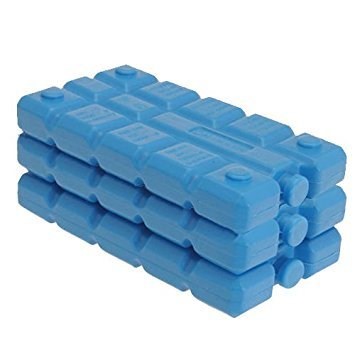 Blue 3 pack Reuseable Freeze Board Ice Blocks 200 Grams Cooler Blocks ideal for a Picnic ice blocks for cool bags lunch boxes cool boxes