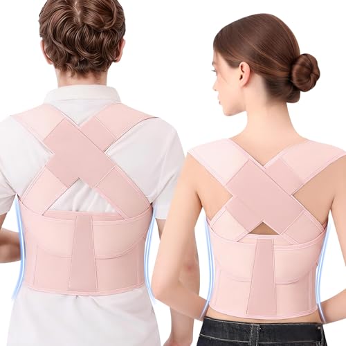 Ycctvar Back Brace Posture Corrector for Women And Men Support Straightener Scoliosis Upper Highest...