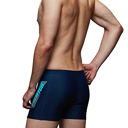 Arcweg Men's Swimming Trunks Briefs Quick Dry Sport Boxer Swimwear Underwear Drawstring Summer Beach Board Shorts Swimsuit #TOP1