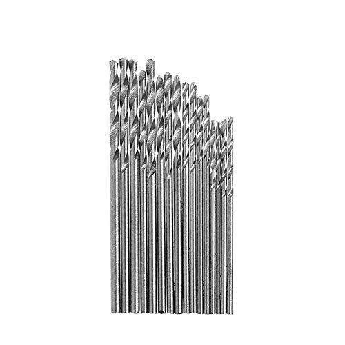 Woodworking Industry Drill Bit 16Pcs HSS White Steel Twist Drill Bit Set 0.8-1.5mm For Electric Grinding Drills