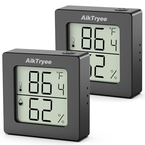 Qpeuim HYGROMETER Indoor Thermometer Humidity Meter Room Thermometer thumb #6