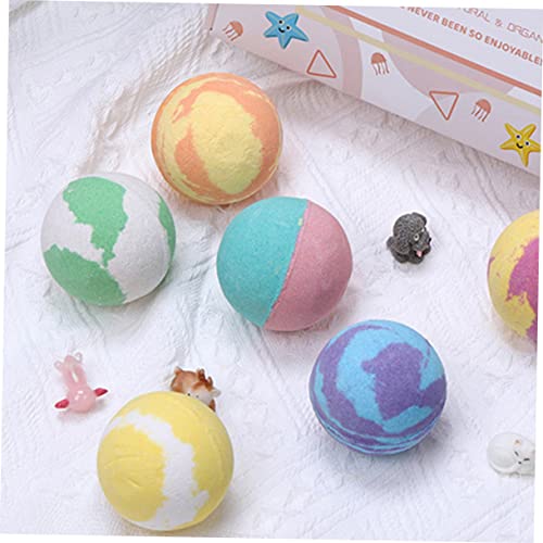 MERRYHAPY 6 Unidades Bola de sal de banho de brinquedo 1 relaxamento hidratação bomba hidratante de