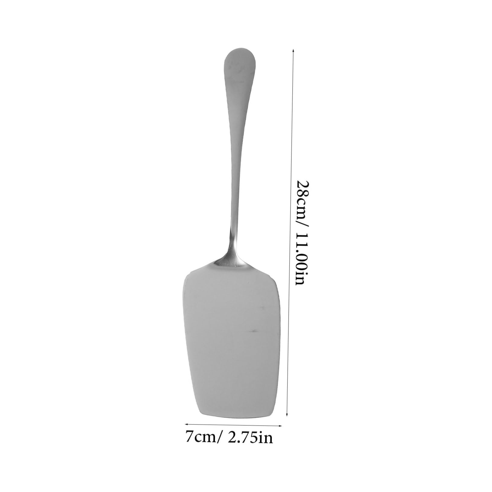 Ensemble D’ustensiles de Service pour Gâteau 12 Pouces en Acier Inoxydable | Service de Table Minimaliste, Usage Restaurant et Maison, pour Tartes et Pizza, Finition Argentée Élégante