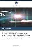  Trends in EDM und Anwendung von TGRA auf PMEDM-Ausgabeparameter: Fortschritte bei EDM und Mehrzieloptimierung