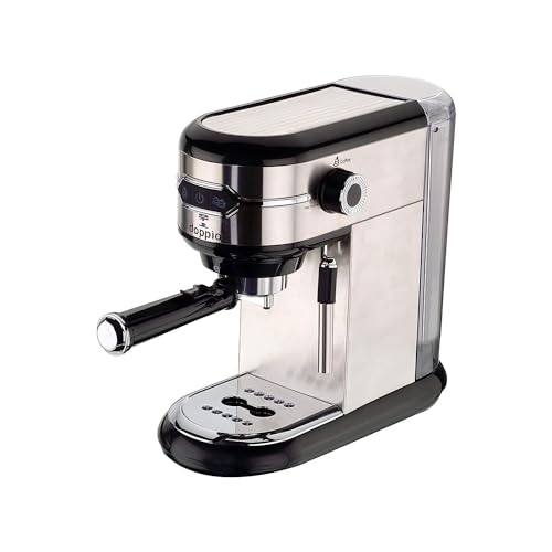 Doppio Sparo Espresso Machine with Built In Milk Frother - 15 Bar 1450W Professional Coffee Machine for Espresso, Latte and Cappuccino - Image 4