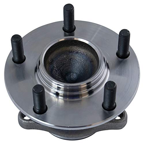 Image of TRQ 2 Piece Rear Passenger Side Driver & Passenger Side Wheel Bearing & Hub Assembly Set with ABS Sensor Compatible with 2009-2013 Mazda 6