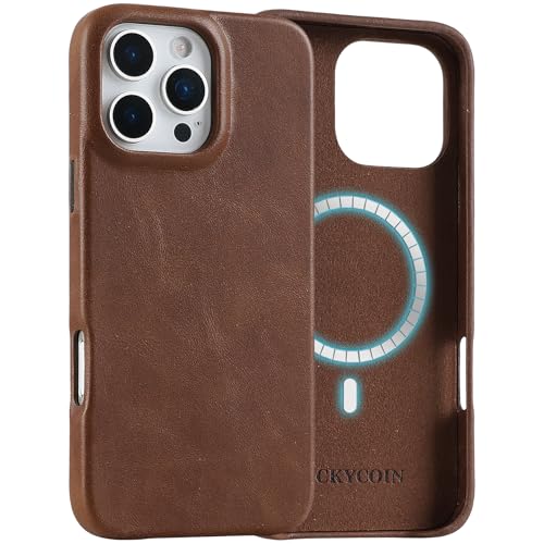 LUCKYCOIN iPhone 16 Pro Max 6.9C`p{vtHP[XAMagsafeΉACX[d^{^tU[x[VbNP[XJo[ XtBbg ~ ϏՌ ی - uE