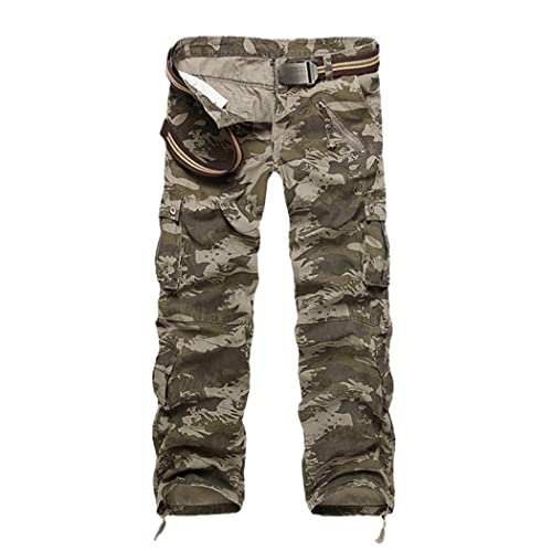 Pantalon cargo militaire pour homme fort cherchant confort et poches