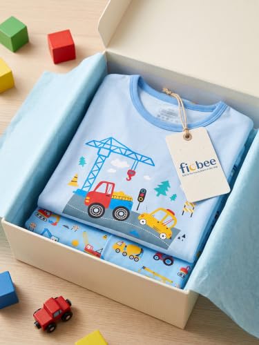 Boys Pajamas Set, Ultra Soft Viscose Kids Sleepwear, 2 Piece - image 3