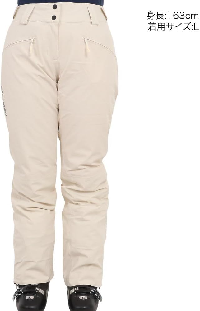 Amazon.com : Salomon Women's Edge Alpine Ski Pants, Almond