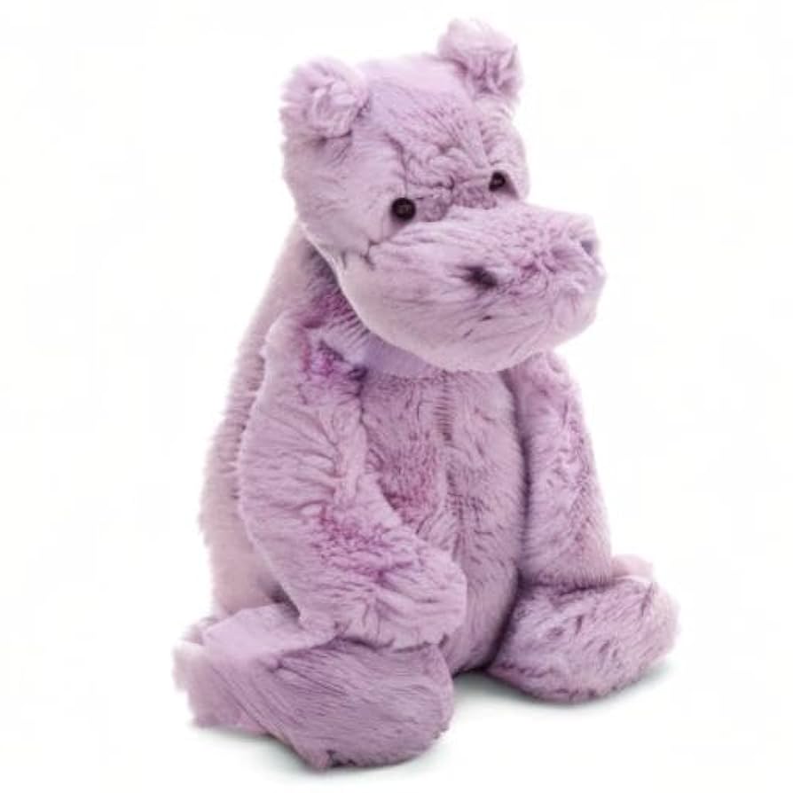 Amazon.co.jp: Jellycat ジェリーキャット Bashful Lilac Hippo