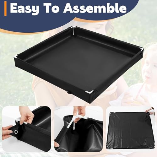 Base douche portable pliable avec évacuation rapide pour extérieur - 8