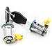 Hotwin Door Lock Set with Key (Left and Right) 80600-01G25 80601-01G25 Compatible with Nissan Pickup D21