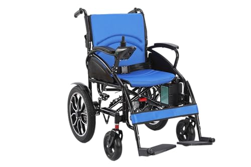 Klano KL10 - All Terrain Foldable Electric Wheelchairs for Adults - Heavy Duty - Powerful 500W Motor Motorized Power Wheelchairs - Supports up to 300 lbs - Weight 70 lbs (Model4)