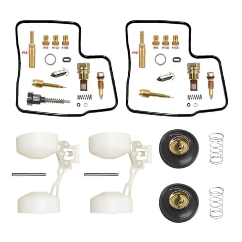 Kit de réparation carburateur moto NV600C-E flotteur et pièces coupe d'air cylindre type V