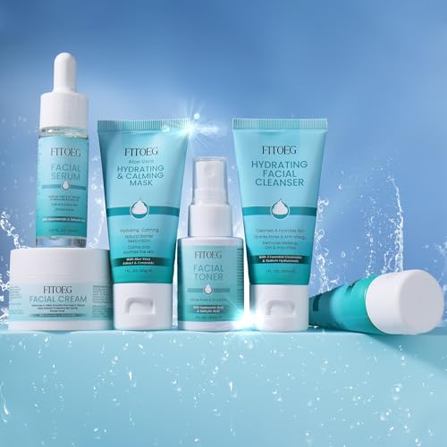 Teen Women Gifts,Skin Care,Skincare,Hydrate,Oil Control,Pore Shrinking,Anti-Allergy Facial Skin Care Routine Kit Travel Size Gift Set Stocking Stuffers for Teen Girls 10-12 16-18 & Women for All Skin - Image 2