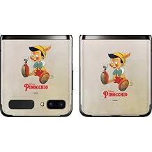 Skinit Decal Phone Skin Compatible with Galaxy Z Flip - Officially Licensed Disney Pinocchio Vintage Portrait Design