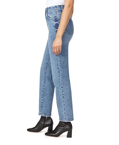kensie Jeans for Women The Emilia High Rise Slim Straight 28-Inch Inseam, Melbourne, 2 - Thumbnail 2