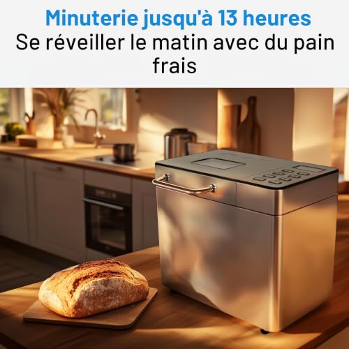 Machine À Pain En Acier Inoxydable Proficook Pc Bba1282 Inox - vue 4