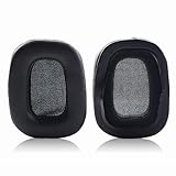 Tiamat 7.1 v2 Earpads Replacement Protein Leather Ear Pads Cushions Cover Repair Parts Compatible with Razer Tiamat 7.1 v2 Gaming Headsets (Black)
