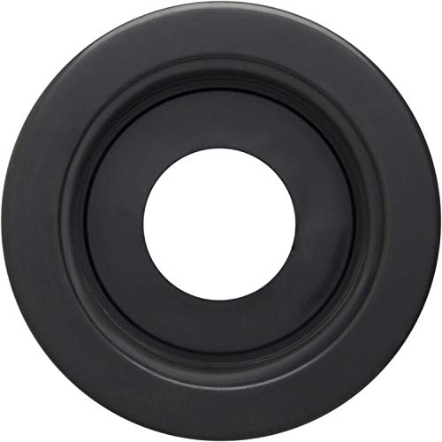Optronics A55GBP 2.5" White Flush Mount Grommet, Open Back, Black