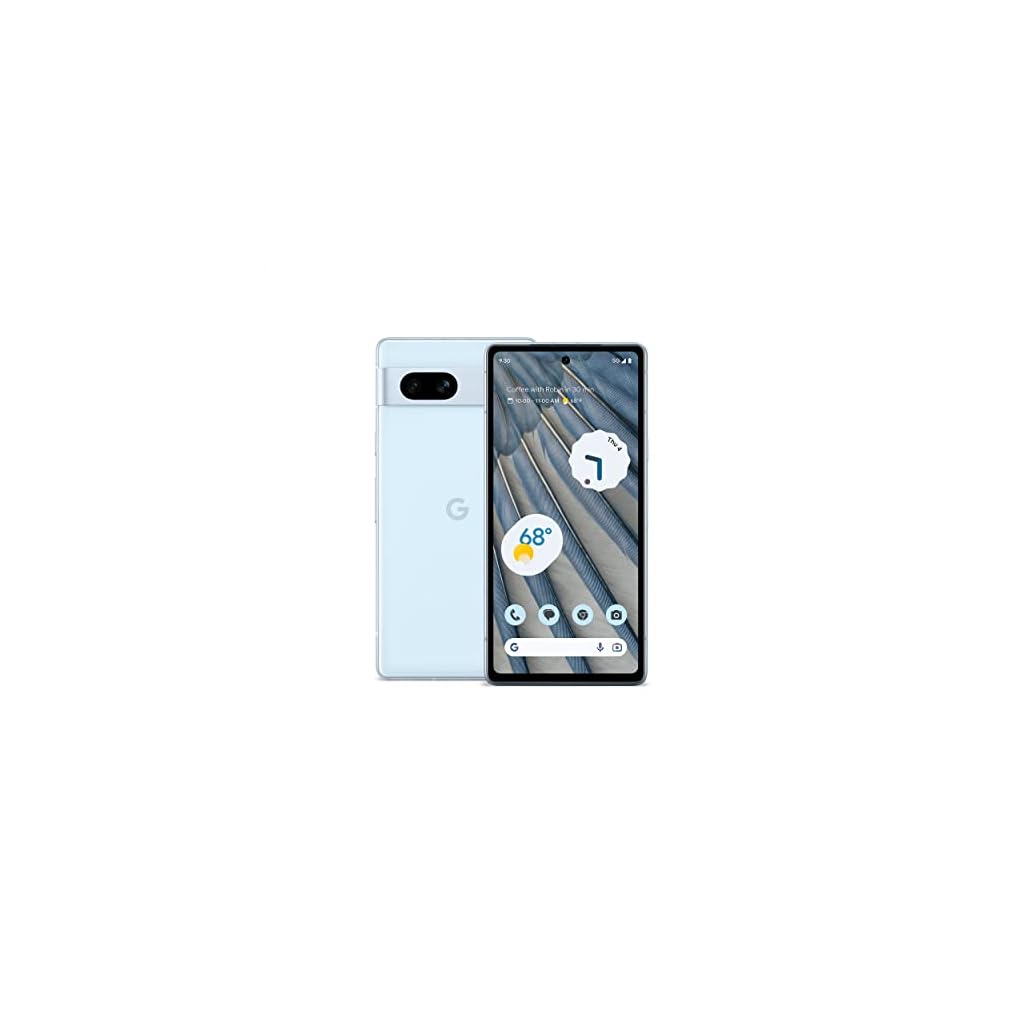 Google-Pixel-7a-Unlocked-Android-Cell-Phone-Smartphone-with-Wide-Angle-Lens-and-24-Hour-Battery-128-GB-Sea