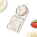 Eierschneider, 2 in 1 Ei-Schneider, auch für Erdbeeren, Tomaten, Bananen und Mehr, Weiß