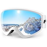 [Findway] スキーゴーグル キッズ スノーゴーグル 子供用、OTG広視野球面レンズ着脱可能、 防風/防雪/曇り防止 紫外線防止 キッズスポーツ用ゴーグル 軽量と耐衝撃 適用8-14歳 ボーイズガール