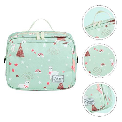 STOBOK Porta-Fraldas Organizador Bolsa de Maquiagem Portátil Bolsa de Cosméticos Organizador de Bols