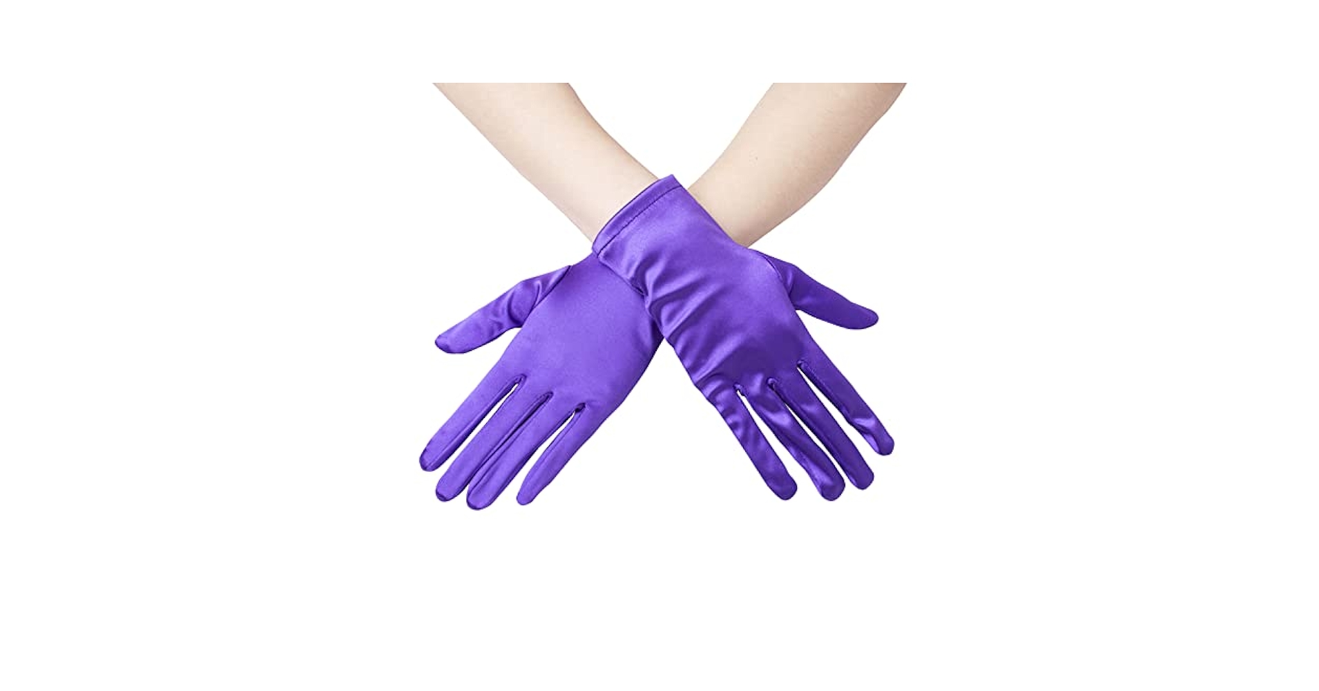 Amazon.com: JISEN Women 20s Satin gloves Formal Bridal