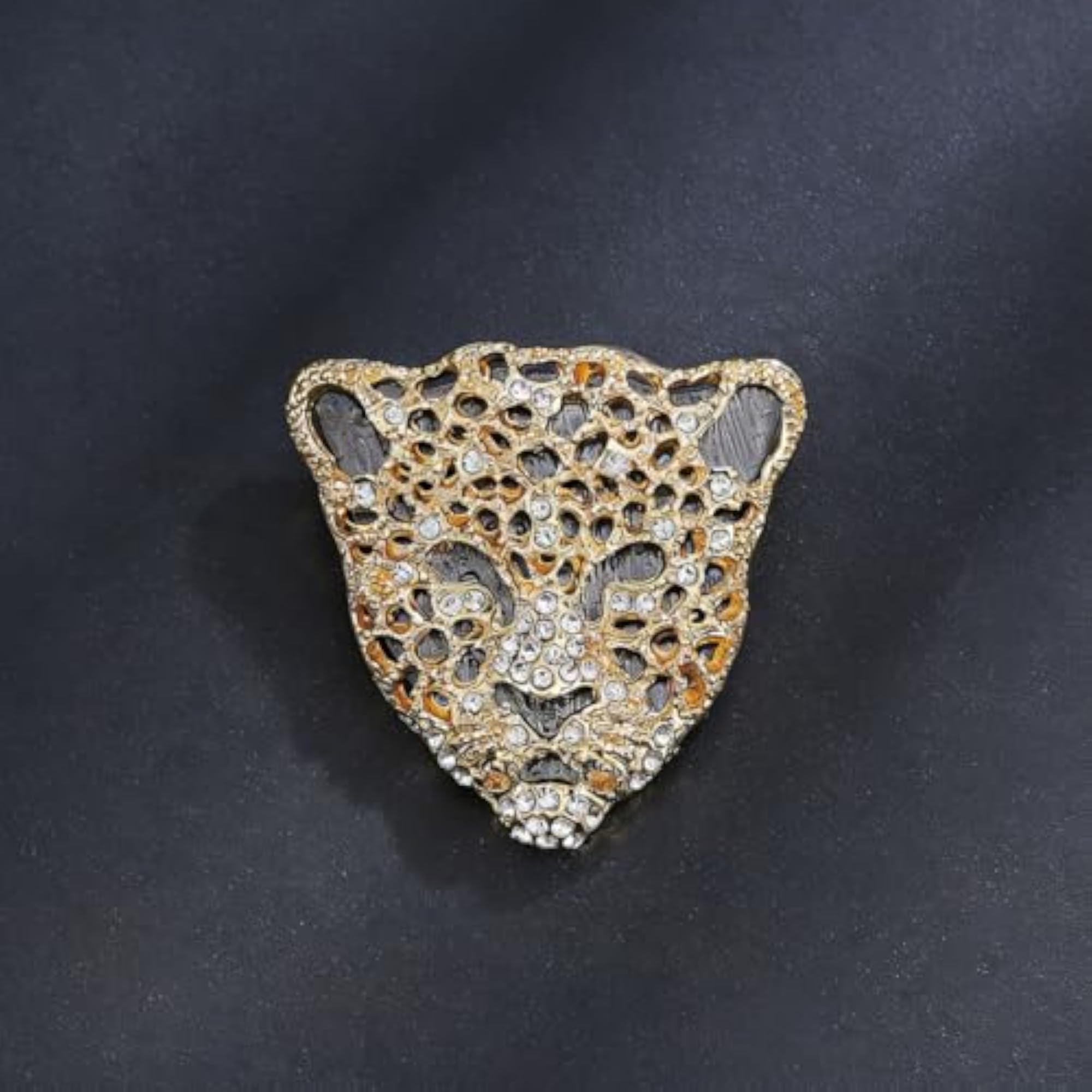 Gold Colour Brooch Lapel Pin for Men, Stylish Accessory