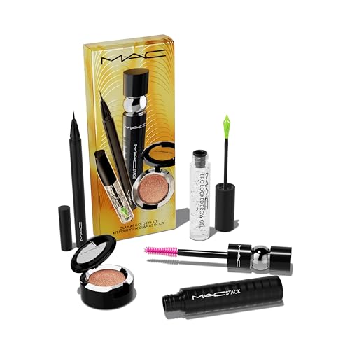 MAC Glam As Gold Eye Kit, 4 Piece Set