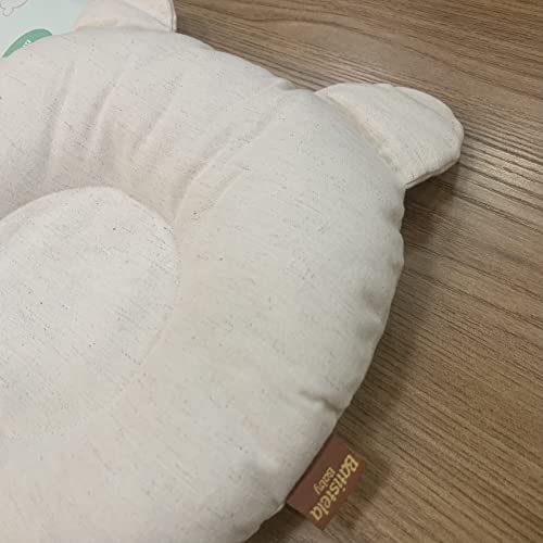 Travesseiro anatomico linho bege