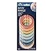 Itzy Ritzy Linking Ring Set; Set of 8 Braided, Rainbow-Colored Versatile Linking Rings; Attach to Baby's Car Seat, Stroller & Activity Gym to Keep Toys Nearby; Rainbow