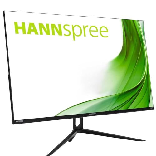 Black Hannspree Hc272pfb 27´´ Qhd Ips Led Monitor 75hz One Size