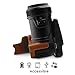 MegaGear MG1534 Nikon Coolpix P1000 Ever Ready Leather Camera Half Case and Strap - Dark Brown, Compact,DarkBrown