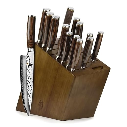 Shun Premier 15-piece Knife Block Set