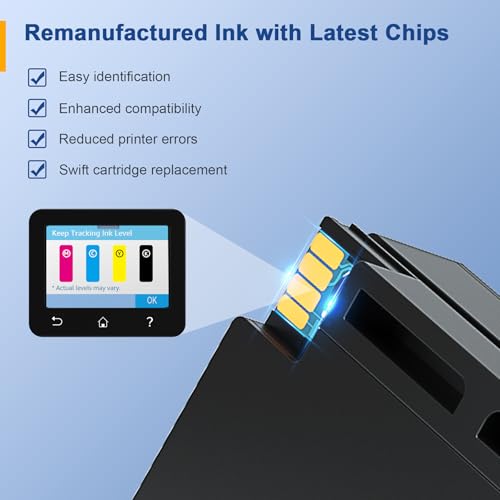 Palmtree 953XL 953 XL Remanufactured for HP 953xl Ink Cartridges Multipack for HP Officejet Pro 7720 Ink Cartridges Pro 7740 8710 8720 8725 8715 8730 8740 8210 8218 8718 8740 Printers - Image 2