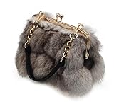 fourrure veritable pour capuche Artisanat de qualité : méticuleusement conçu et habilement conçu, ce sac à main combine les meilleurs matériaux, y compris le cuir de qualité supérieure et la fourrure Arctic Fox élevée à la ferme.