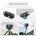Coyktonty Magnetic Quick Release Mount/Foldable Adapter for GoPro HERO13 Black,Snap-On Magnetic 2 Prong Mount and 1/4 Thread Mount