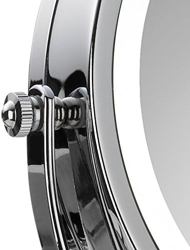 kela Valeria Metal Wall Mirror, Silver, 17.5 x 17.5 x 36 cm, 17.5L x 17.5W cm - Image 4